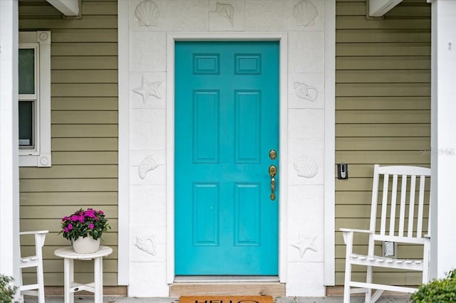 view of property entrance