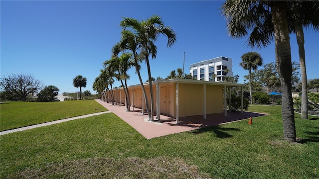 8625 Midnight Pass Rd Unit 305B, Siesta Key, FL 34242 - view of property's community featuring a lawn