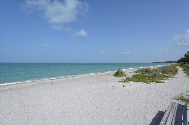 8625 Midnight Pass Rd Unit 305B, Siesta Key, FL 34242 - water view featuring nearby beach