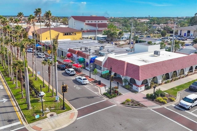 drone / aerial view featuring a residential view