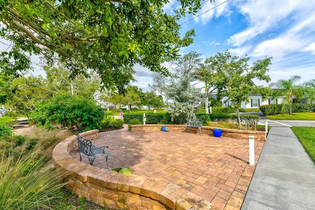 view of patio