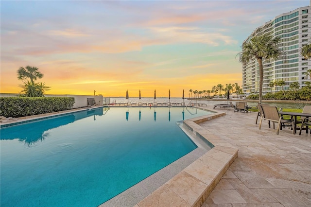 community pool featuring a patio