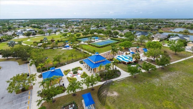 4691 Claremont Park Dr, Bradenton, FL 34211 - drone / aerial view of a large body of water