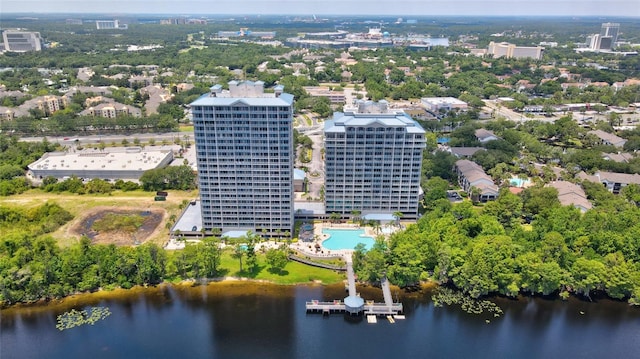 13415 Blue Heron Beach Dr Unit 1407, Orlando, FL 32821 - drone / aerial view featuring a water view