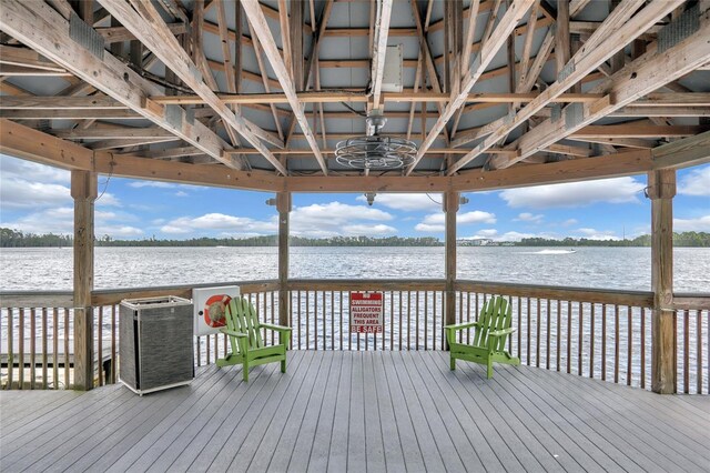 13415 Blue Heron Beach Dr Unit 1407, Orlando, FL 32821 - deck with a water view