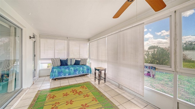 22201 Olean Blvd, Port Charlotte, FL 33952 - sunroom / solarium with a ceiling fan