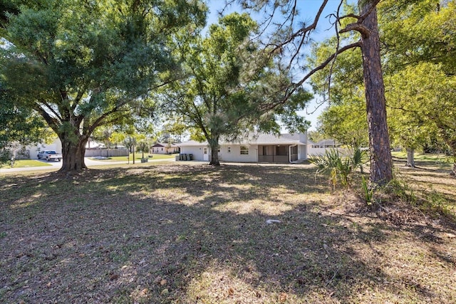 view of yard