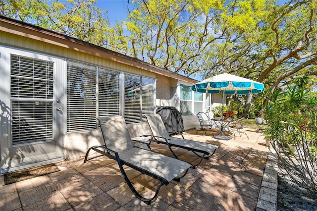 view of patio