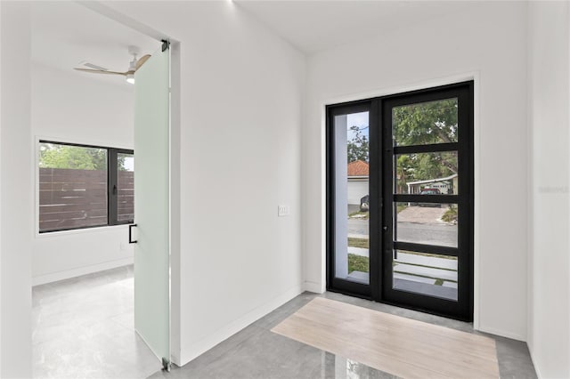 1716 9th St, Sarasota, FL 34236 - foyer featuring baseboards and plenty of natural light