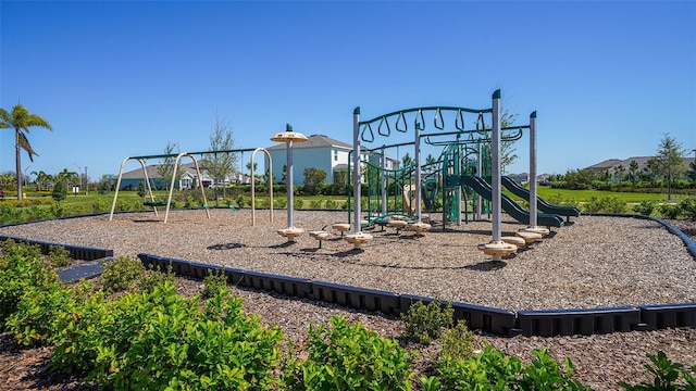 view of communal playground