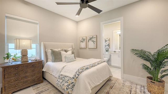 8348 Catamaran Cir, Lakewood Ranch, FL 34202 - bedroom with ensuite bath