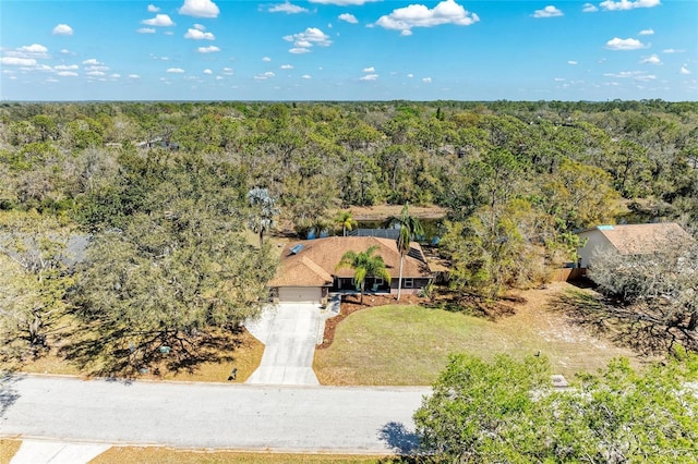 1127 133rd St E, Bradenton, FL 34212 - bird's eye view with a view of trees