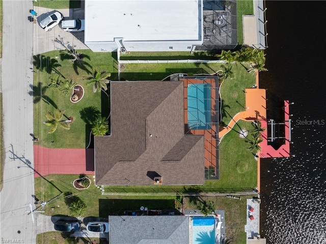 drone / aerial view