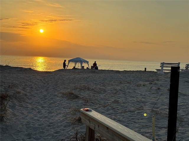 8767 Midnight Pass Rd Unit 403F, Sarasota, FL 34242 - water view featuring nearby beach