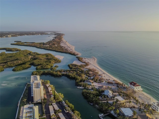 8767 Midnight Pass Rd Unit 403F, Sarasota, FL 34242 - aerial overview of property's location with a nearby body of water