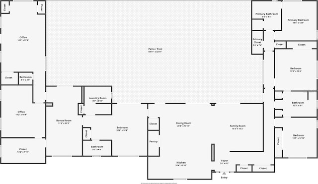 400 Nokomis Ave S, Venice, FL 34285 - floor plan / room layout