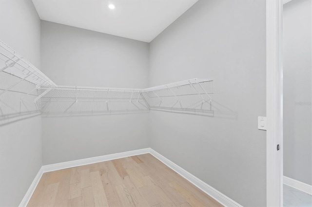 4629 Antrim Dr, Sarasota, FL 34240 - spacious closet with light wood finished floors