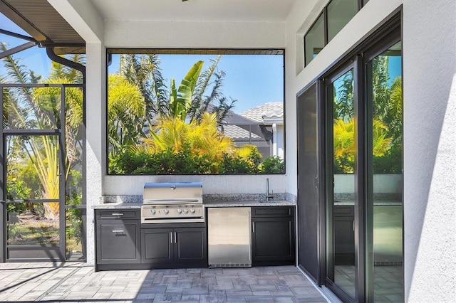 4629 Antrim Dr, Sarasota, FL 34240 - unfurnished sunroom featuring a sink