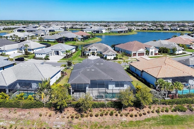 4629 Antrim Dr, Sarasota, FL 34240 - drone / aerial view featuring a residential view and a water view