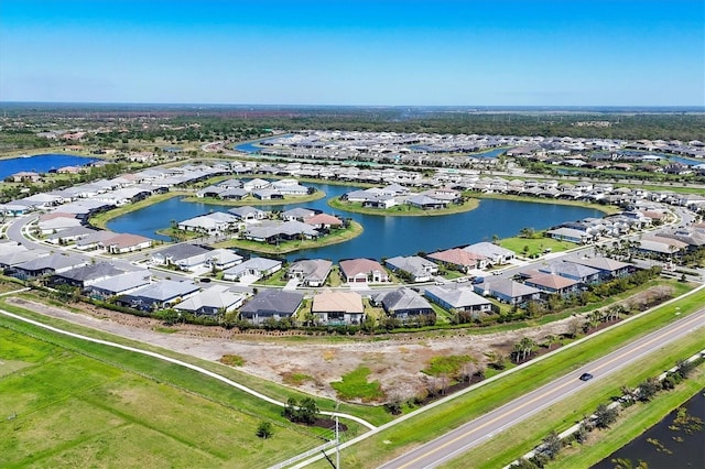 4629 Antrim Dr, Sarasota, FL 34240 - aerial view with a residential view and a water view