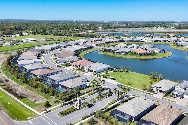 4629 Antrim Dr, Sarasota, FL 34240 - aerial view featuring a residential view and a water view