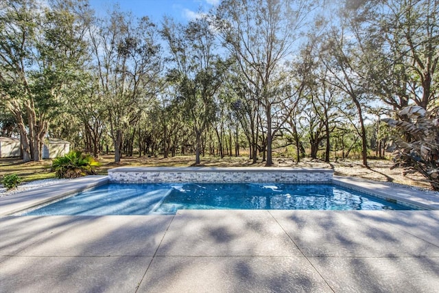 view of pool