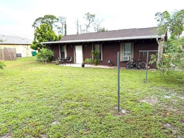 2678 Rock Creek Dr, Port Charlotte, FL 33948 - view of front of property with cooling unit