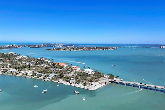 810 Siesta Dr, Sarasota, FL 34242 - aerial view of a large body of water