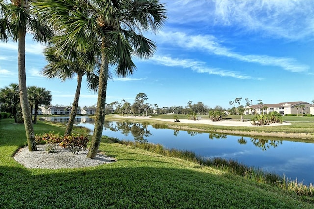 property view of water