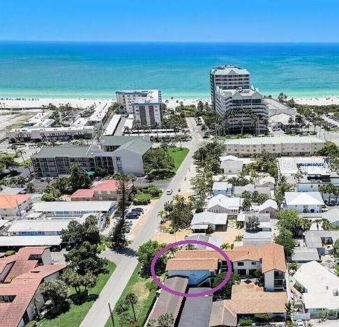 722 S Blvd Of The Presidents Unit 201, Sarasota, FL 34236 - aerial view of a nearby body of water