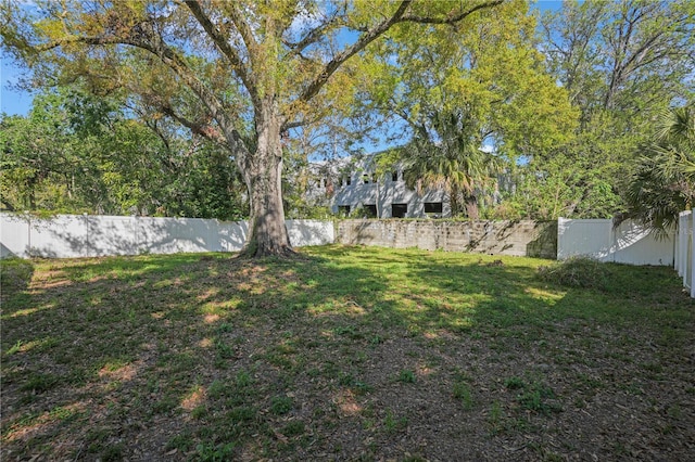 124 E 119th Ave, Tampa, FL 33612 - view of yard with a fenced backyard