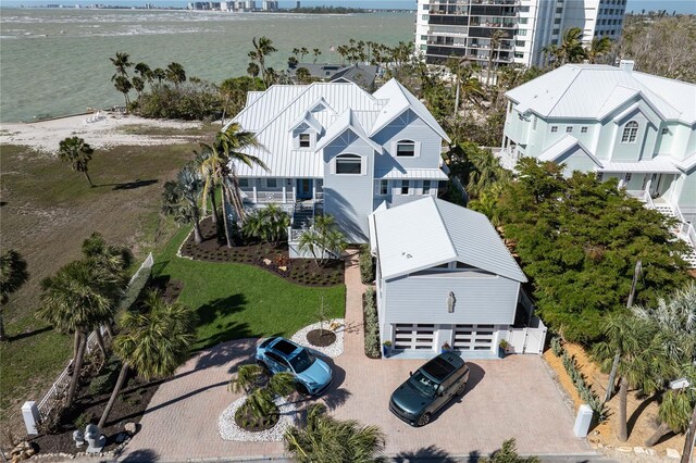 137 Big Pass Ln, Sarasota, FL 34242 - drone / aerial view