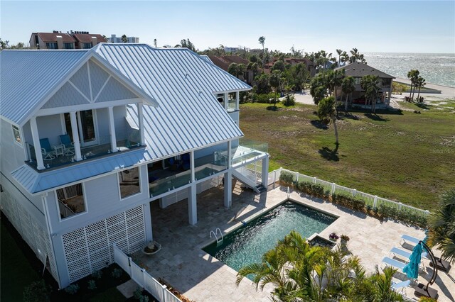 137 Big Pass Ln, Sarasota, FL 34242 - aerial view