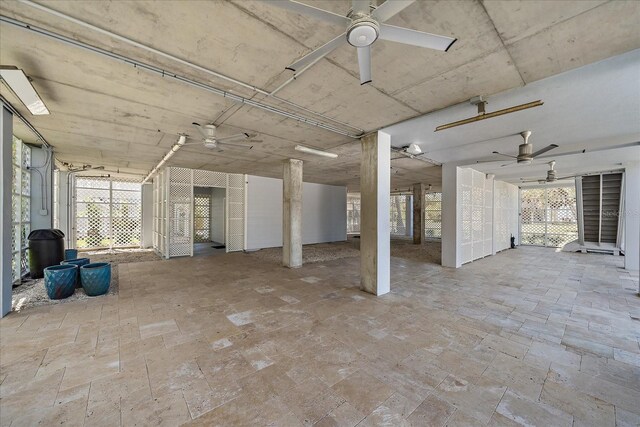137 Big Pass Ln, Sarasota, FL 34242 - interior space with ceiling fan