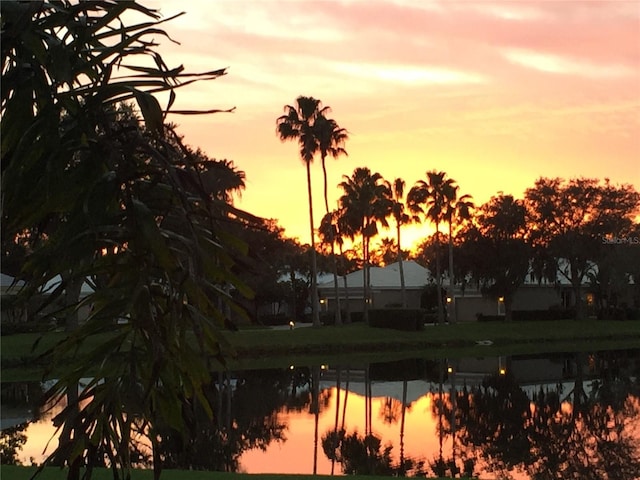 view of water feature