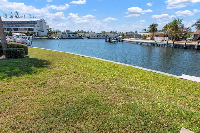 view of water feature