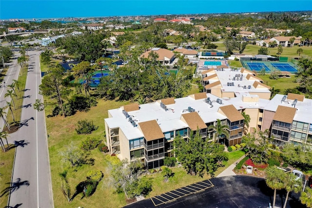 birds eye view of property featuring a residential view