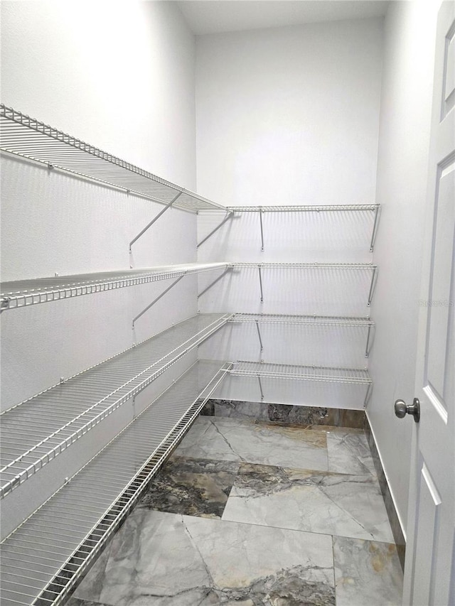 view of pantry