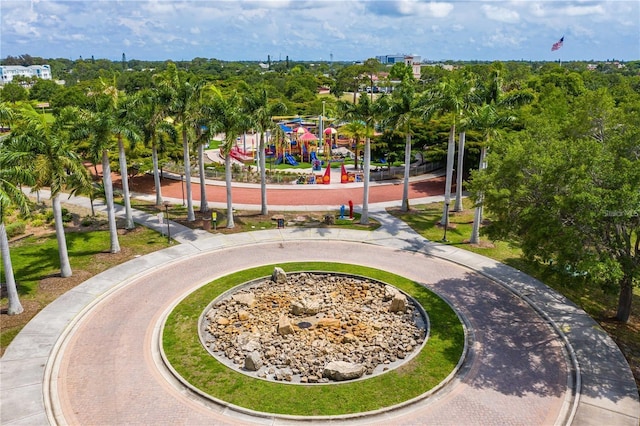 view of home's community featuring playground community