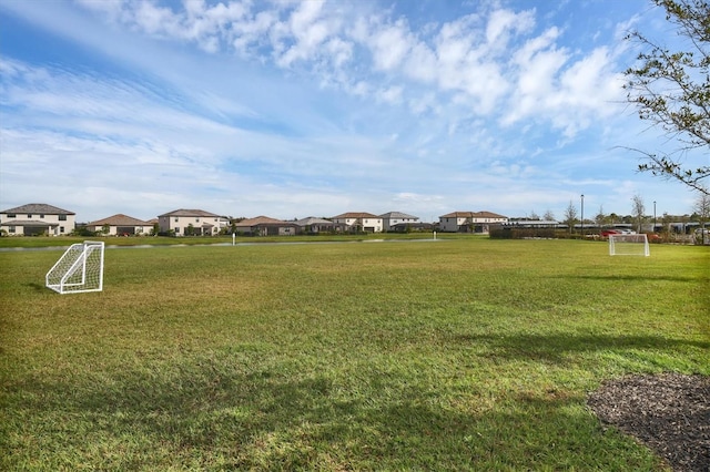 view of property's community featuring a residential view