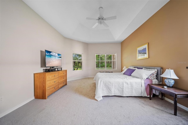 2114 147th Ct E, Bradenton, FL 34212 - carpeted bedroom featuring baseboards and a ceiling fan