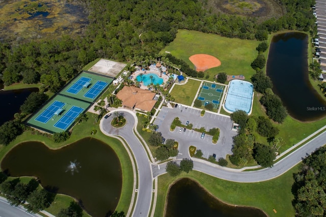 drone / aerial view