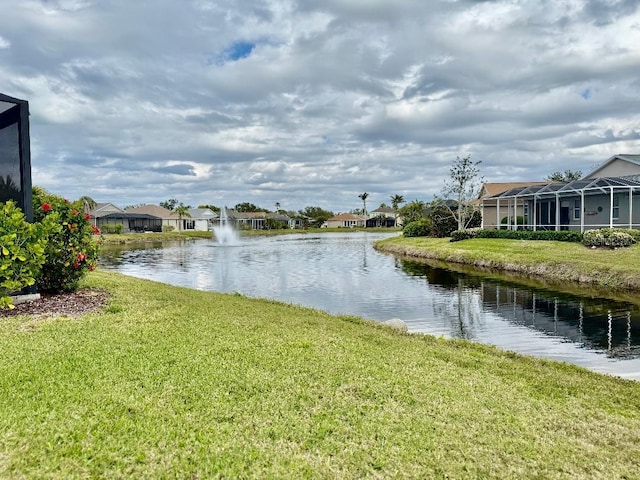 property view of water