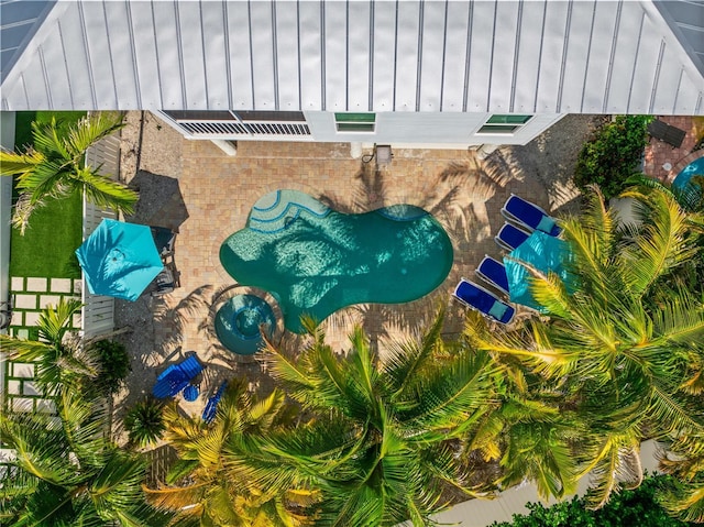 aerial view