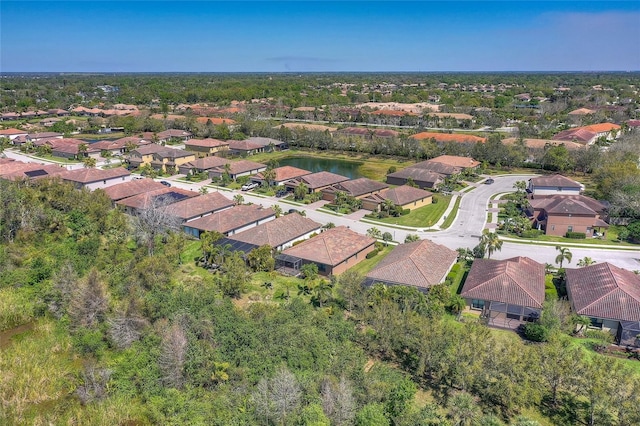 birds eye view of property featuring a residential view