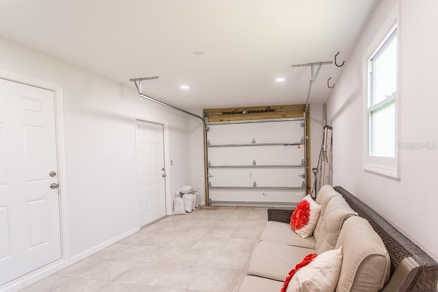 411 S Oxford Dr Unit 411, Nokomis, FL 34275 - garage with baseboards