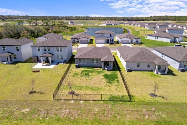 birds eye view of property featuring a residential view