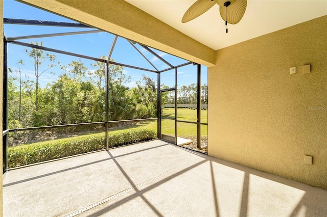 324 Casalino Dr, Nokomis, FL 34275 - unfurnished sunroom with ceiling fan