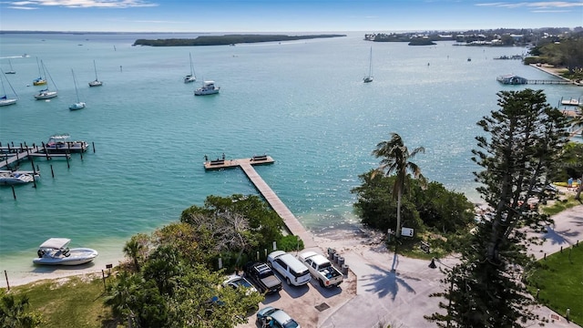 property view of water
