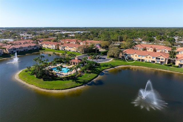 3456 Parkridge Cir Unit 33-105, Sarasota, FL 34243 - aerial view of residential area featuring a large body of water